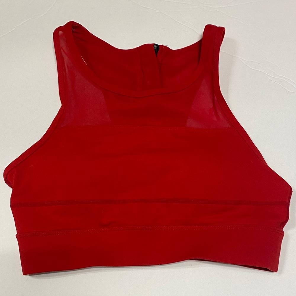 Zyia active red Women's Sports Bra